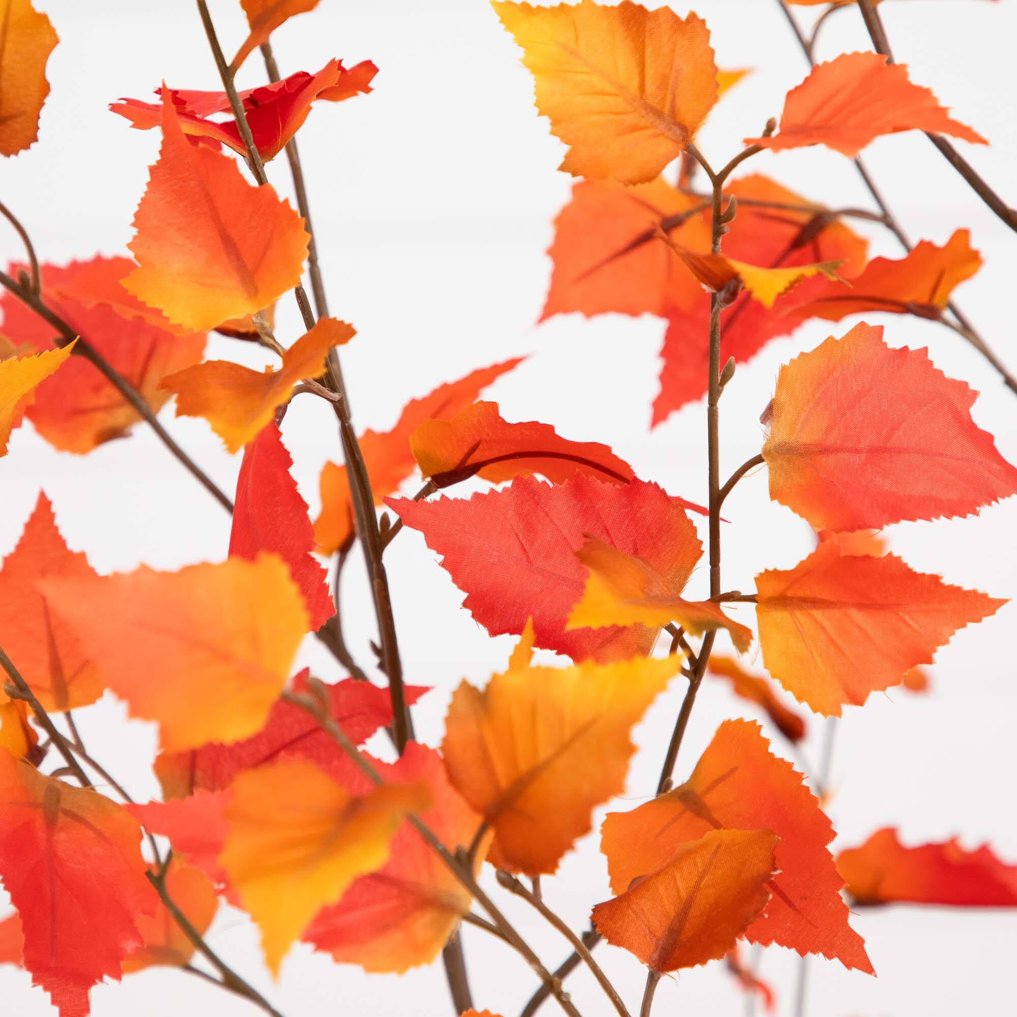 4ft. Potted Artificial Autumn Birch Tree